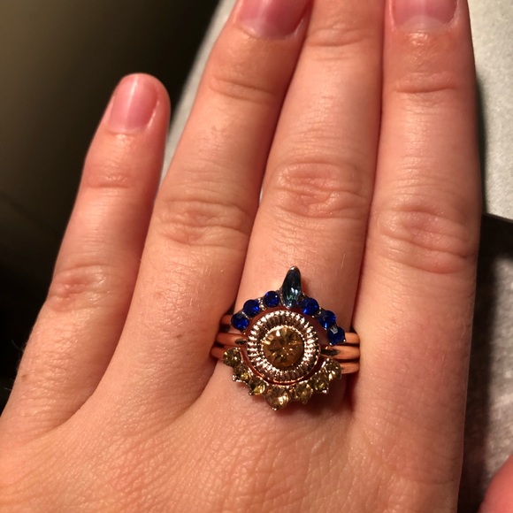 Stacked ring set - Picture 2 of 2